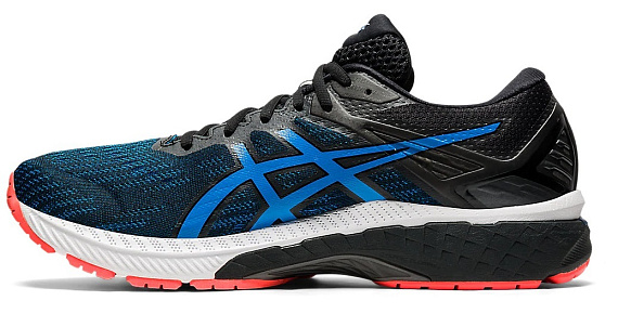 Кроссовки мужские ASICS GT-2000 9 Black/Directoire Blue - Фото 6 большая