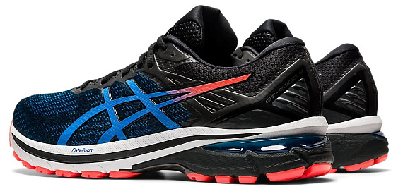 Кроссовки мужские ASICS GT-2000 9 Black/Directoire Blue - Фото 7 большая