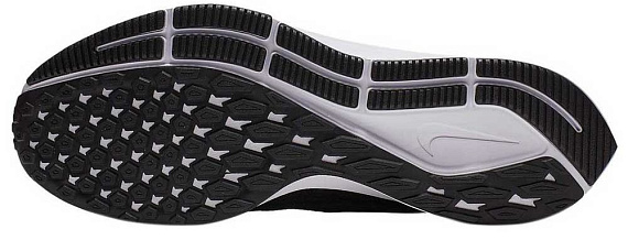 Кроссовки мужские Nike Air Zoom Pegasus 36 Black/White/Thunder Grey - Фото 3 большая