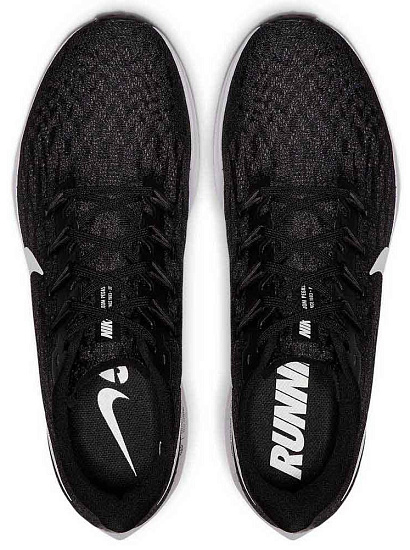 Кроссовки мужские Nike Air Zoom Pegasus 36 Black/White/Thunder Grey - Фото 5 большая