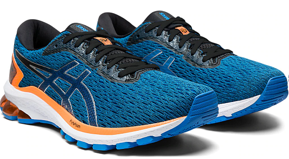 Кроссовки мужские ASICS Gt-1000 9 Electric Blue/Black - Фото 8 большая