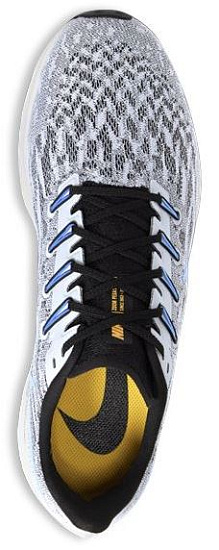 Кроссовки мужские Nike Air Zoom Pegasus 36 White/University Blue/Black - Фото 5 большая