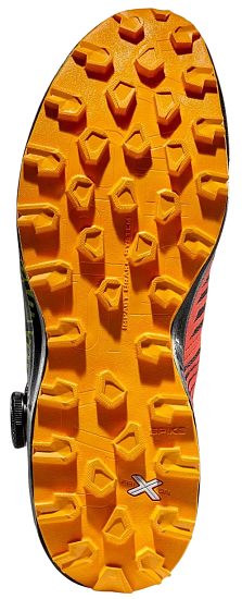 Кроссовки мужские La Sportiva Cyklon Sunset/Lime Punch - Фото 7 большая