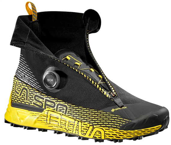 Кроссовки мужские La Sportiva Cyklon Cross Gtx Black/Yellow - Фото 2 большая