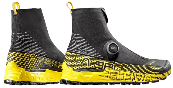 Кроссовки мужские La Sportiva Cyklon Cross Gtx Black/Yellow - Фото 6 большая