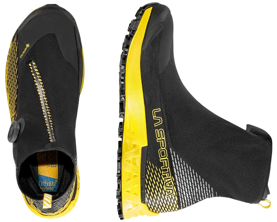 Кроссовки мужские La Sportiva Cyklon Cross Gtx Black/Yellow - Фото 7 большая