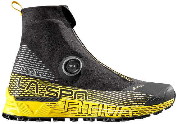 Кроссовки мужские La Sportiva Cyklon Cross Gtx Black/Yellow - Фото 1 большая