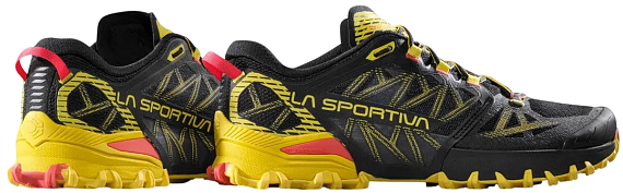 Кроссовки мужские La Sportiva Bushido III Black/Yellow - Фото 4 большая