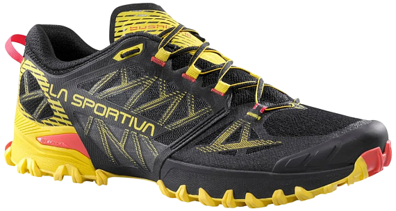 Кроссовки мужские La Sportiva Bushido III Black/Yellow - Фото 7 большая