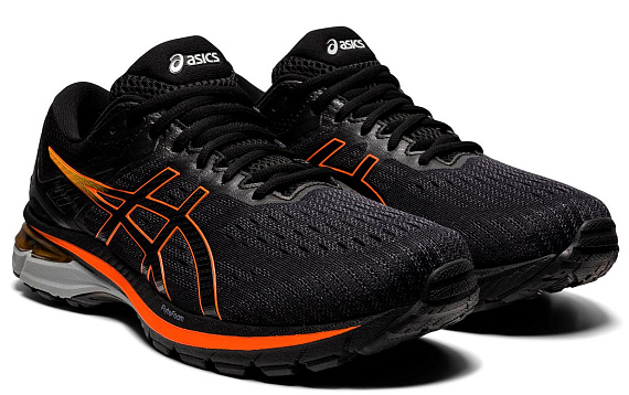 Кроссовки мужские ASICS GT-2000 9 GTX Black/Marigold Orange - Фото 5 большая