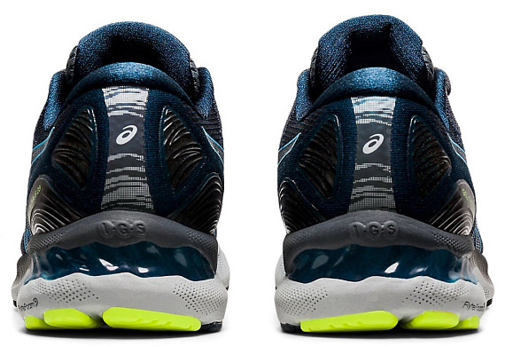 Кроссовки мужские ASICS Gel-Nimbus 23 Carrier Grey/Digital Aqua - Фото 4 большая