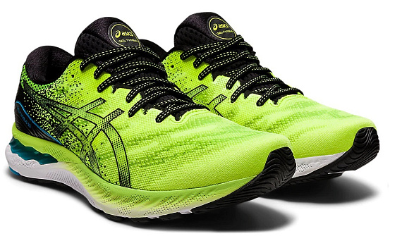 Кроссовки мужские ASICS Gel-Nimbus 23 Hazard Green/Black - Фото 8 большая
