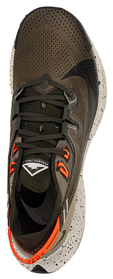 Кроссовки мужские Nike Pegasus Trail 2 Cargo Khaki/Light Army/Bright Crimson/Black - Фото 4 большая