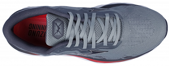 Кроссовки мужские Mizuno Wave Horizon 7 Lead/Nickel/Cayenne - Фото 5 большая