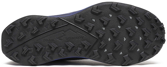 Кроссовки мужские Saucony Peregrine 15 Gtx Regal/Black - Фото 2 большая