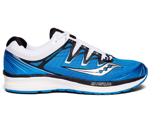Кроссовки мужские Saucony Triumph ISO 4 Blue/Black/White - Фото 1 большая