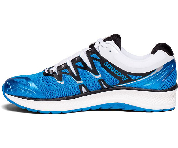 Кроссовки мужские Saucony Triumph ISO 4 Blue/Black/White - Фото 2 большая