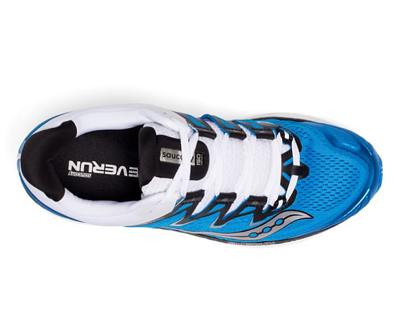 Кроссовки мужские Saucony Triumph ISO 4 Blue/Black/White - Фото 3 большая