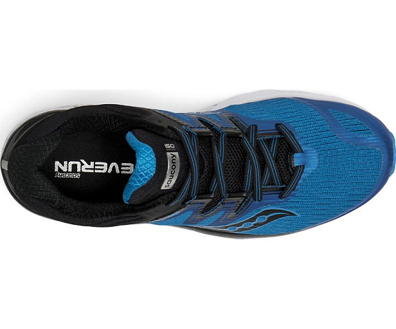 Кроссовки мужские Saucony Guide ISO Blue/Black - Фото 3 большая