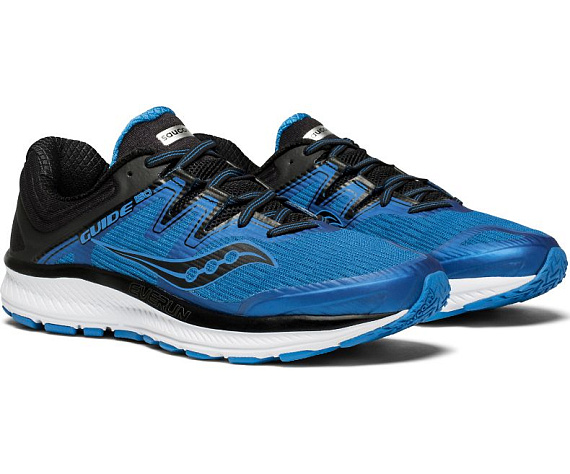 Кроссовки мужские Saucony Guide ISO Blue/Black - Фото 5 большая