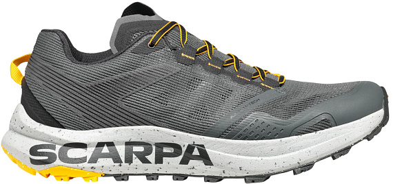 Кроссовки мужские Scarpa Spin Planet Anthracite/Saffron - Фото 1 большая