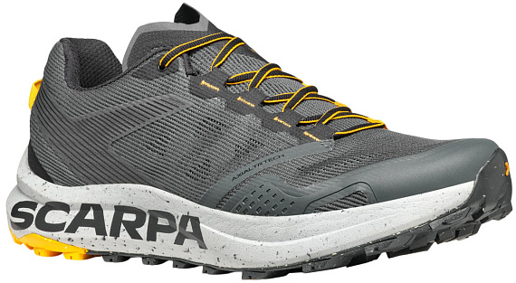 Кроссовки мужские Scarpa Spin Planet Anthracite/Saffron - Фото 2 большая