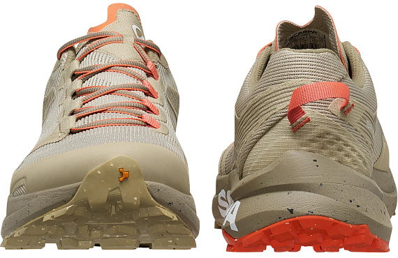 Кроссовки мужские Scarpa Spin Planet Sand/Dark Flamingo - Фото 4 большая