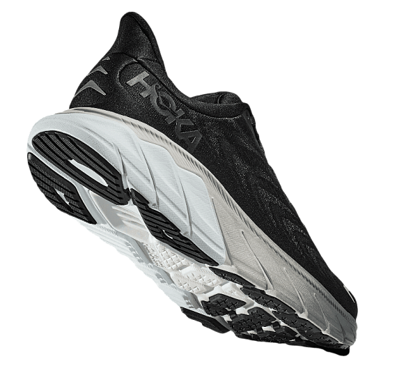 Кроссовки мужские Hoka Arahi 6 Wide Black/White - Фото 2 большая
