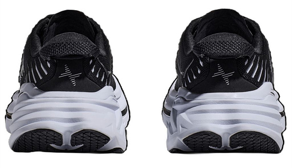 Кроссовки мужские Hoka Bondi X Black/White - Фото 7 большая