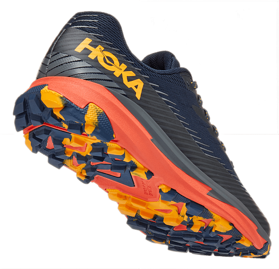 Кроссовки мужские Hoka Torrent 2 Outer Space/Fiesta - Фото 2 большая