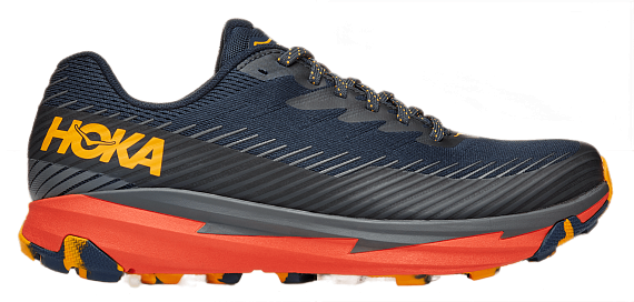 Кроссовки мужские Hoka Torrent 2 Outer Space/Fiesta - Фото 5 большая