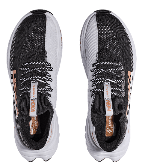 Кроссовки мужские Hoka Carbon X 3 Black/White - Фото 5 большая