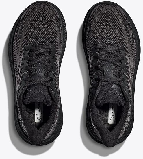 Кроссовки мужские Hoka Clifton 9 Black - Фото 2 большая