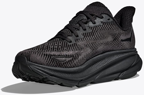 Кроссовки мужские Hoka Clifton 9 Black - Фото 3 большая
