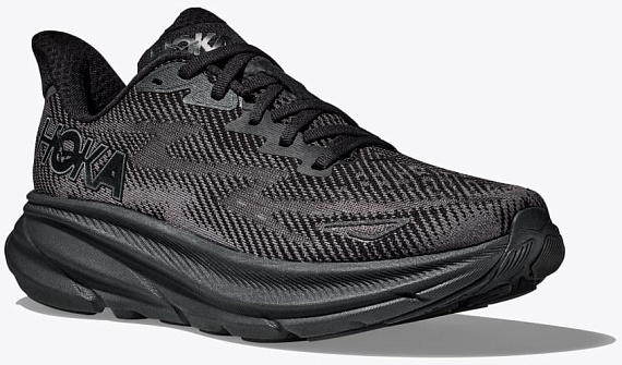 Кроссовки мужские Hoka Clifton 9 Black - Фото 6 большая