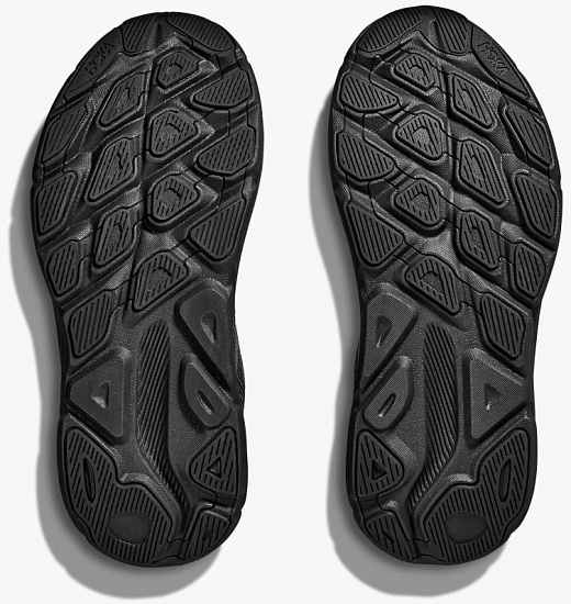 Кроссовки мужские Hoka Clifton 9 Black - Фото 7 большая