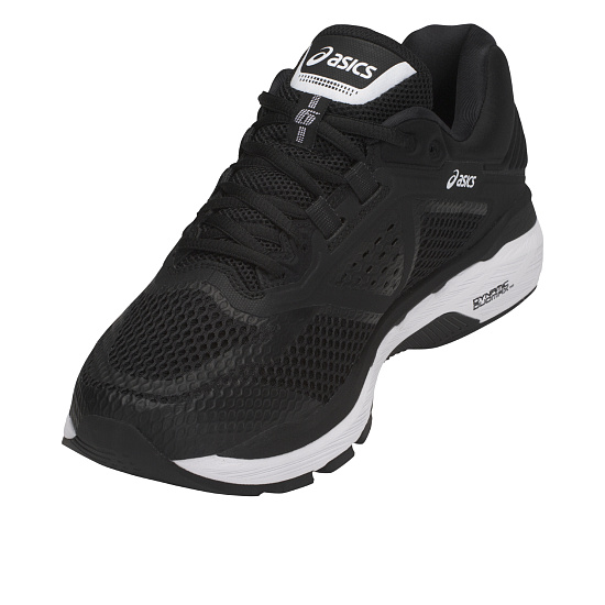Кроссовки мужские ASICS GT-2000 6 Black/White/Carbon - Фото 4 большая