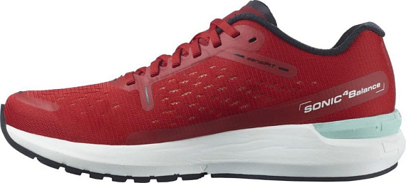 Кроссовки мужские Salomon Sonic 4 Balance Goji B/Wht/Bla - Фото 2 большая
