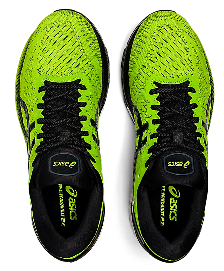 Кроссовки мужские ASICS Gel-Kayano 27 Lime Zest/Black - Фото 4 большая
