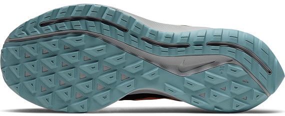 Кроссовки мужские Nike Air Zoom Pegasus 36 Trail Sequoia/Orange Trance/Medium Olive - Фото 2 большая