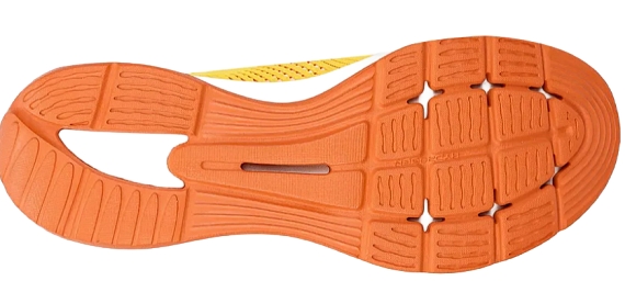 Кроссовки мужские Anta A-Flashlite 5.0 Luminance Mango Orange/Power Orange - Фото 4 большая