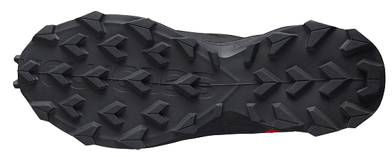 Кроссовки мужские Salomon Supercross 3 Gtx Black/Black - Фото 2 большая