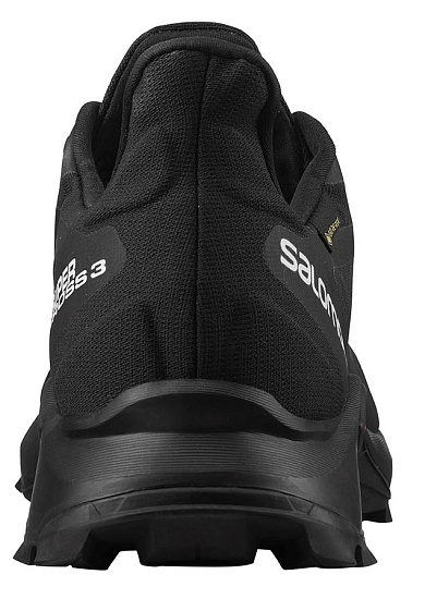 Кроссовки мужские Salomon Supercross 3 Gtx Black/Black - Фото 3 большая