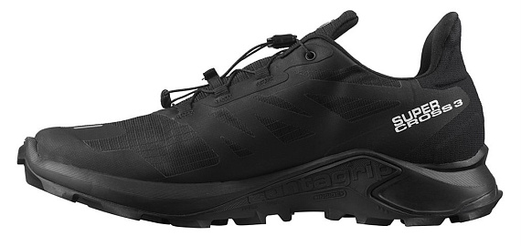 Кроссовки мужские Salomon Supercross 3 Gtx Black/Black - Фото 6 большая