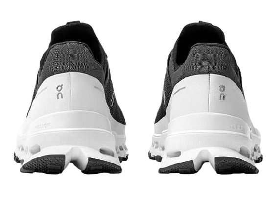 Кроссовки мужские On Cloudultra Black/White - Фото 4 большая