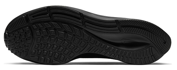 Кроссовки мужские Nike Air Zoom Pegasus 37 Black/Reflect Silver-Ghost Green - Фото 4 большая