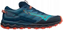 Кроссовки мужские Mizuno Wave Daichi 7 т.гол/син-зел/крас.