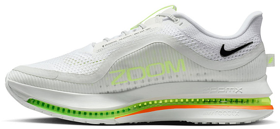 Кроссовки мужские Nike Pegasus Premium White/Black/Off White/Volt/Volt Ice/Total Orange - Фото 5 большая