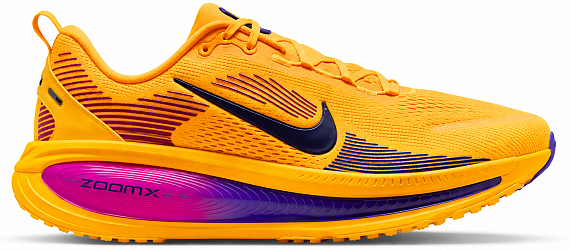 Кроссовки мужские Nike Vomero 18 Citron Pulse/Blue Void/Laser Orange/Hyper Violet/Indigo Burst/Volt - Фото 1 большая