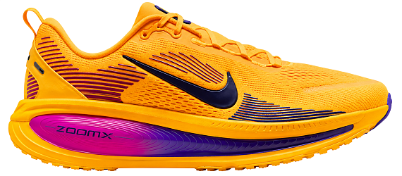 Кроссовки мужские Nike Vomero 18 Citron Pulse/Blue Void/Laser Orange/Hyper Violet/Indigo Burst/Volt - Фото 1 большая